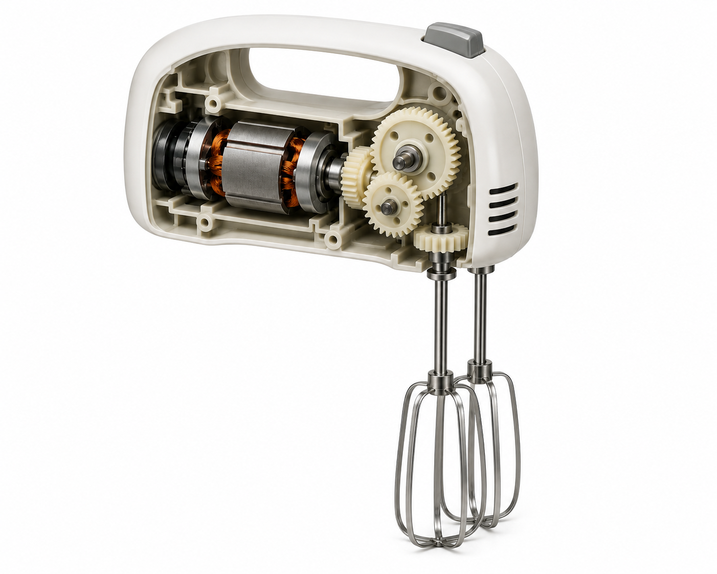 Real-life compound gear train examples — car gearbox, clock mechanism