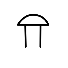 Push-button actuator symbol
