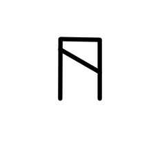 Solenoid actuator symbol